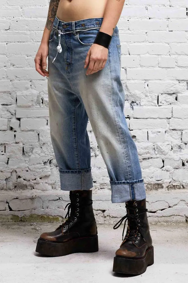 R13 Sale Women TAILORED DROP 8211 TURNER BLUE