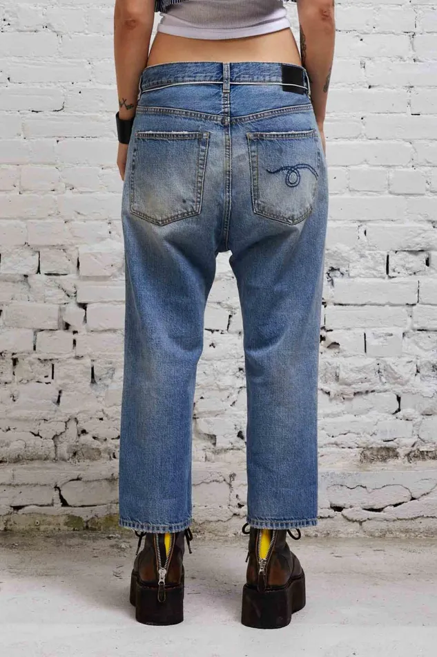 R13 Sale Women TAILORED DROP 8211 TURNER BLUE