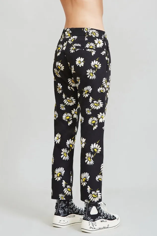 R13 Sale Women Workwear Drop 8211 Daisy On Black Denim