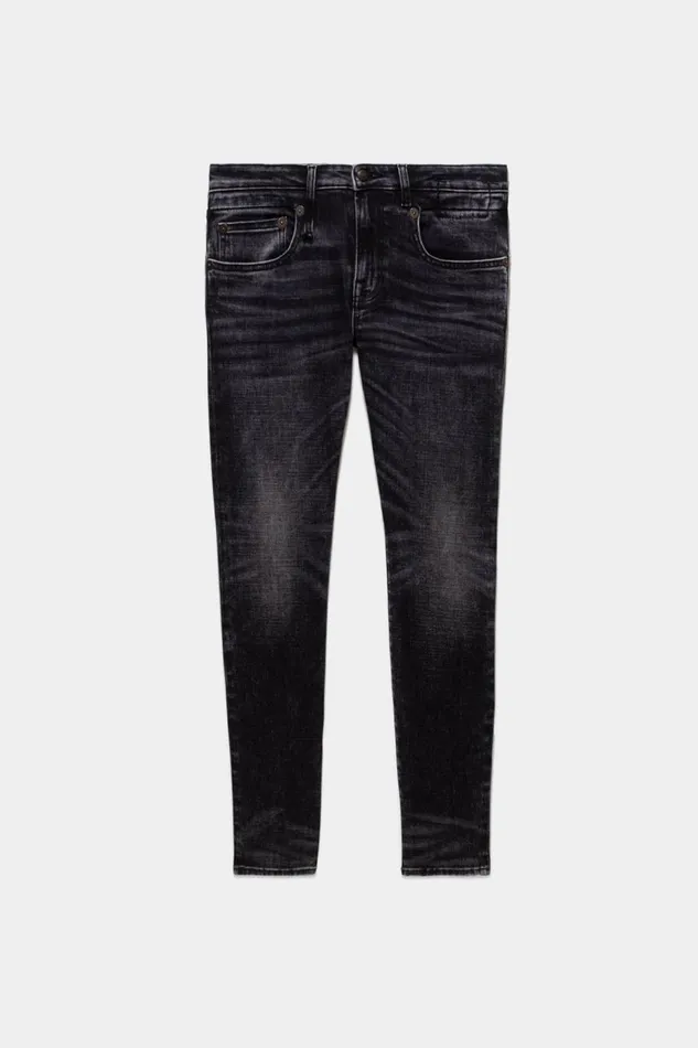 R13 Skinny Women BOY SKINNY 8211 MORRISON BLACK