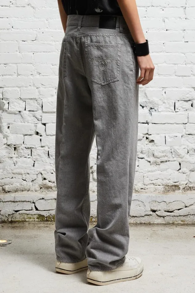 R13 Skinny Women LEMMY SLIM JEAN 8211 RINSE GREY