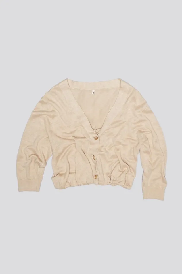 R13 Sweaters Women BALLOON CARDIGAN 8211 KHAKI