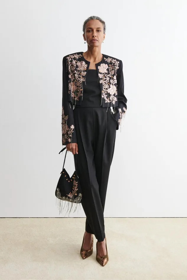 Rachel Comey Belts Women Embroidered Toga Belt Black