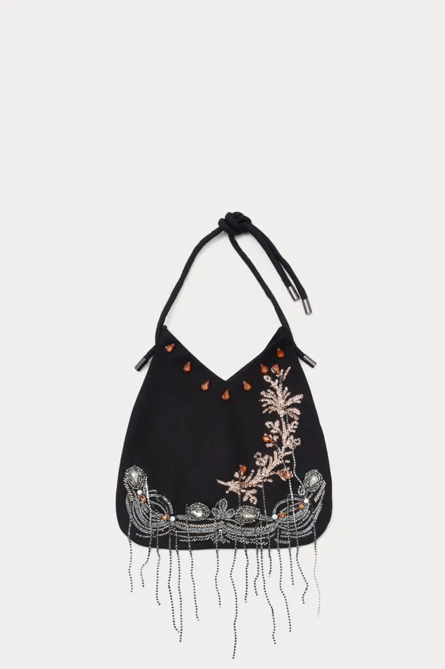 Rachel Comey Belts Women Embroidered Toga Belt Black