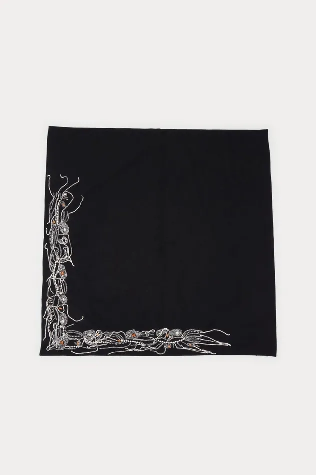 Rachel Comey Belts Women Embroidered Toga Belt Black