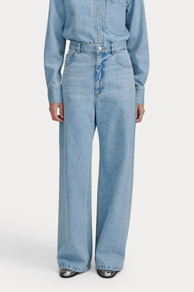 Rachel Comey Denim Shop Women Elkin Pant Celeste Rachel Comey Denim Shop Women Elkin Pant Celeste
