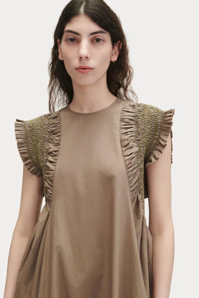 Rachel Comey Dresses Women Adira Dress Taupe Rachel Comey Dresses Women Adira Dress Taupe