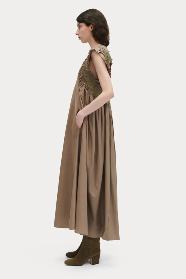 Rachel Comey Dresses Women Adira Dress Taupe Rachel Comey Dresses Women Adira Dress Taupe