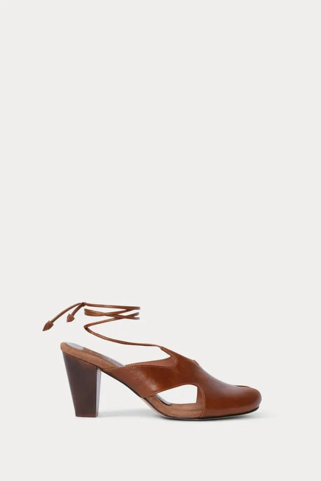 Rachel Comey Heels Women Isan Peep Toe Caramel