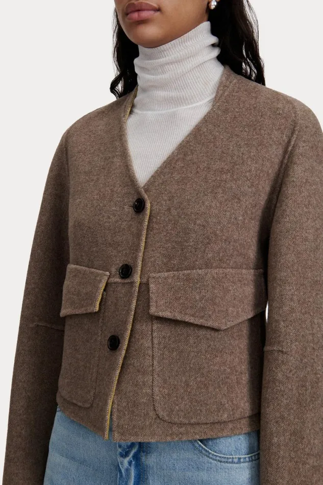 Rachel Comey Jackets Outerwear Women Canal Coat Sencha Light Brown Rachel Comey Jackets Outerwear Women Canal Coat Sencha Light Brown