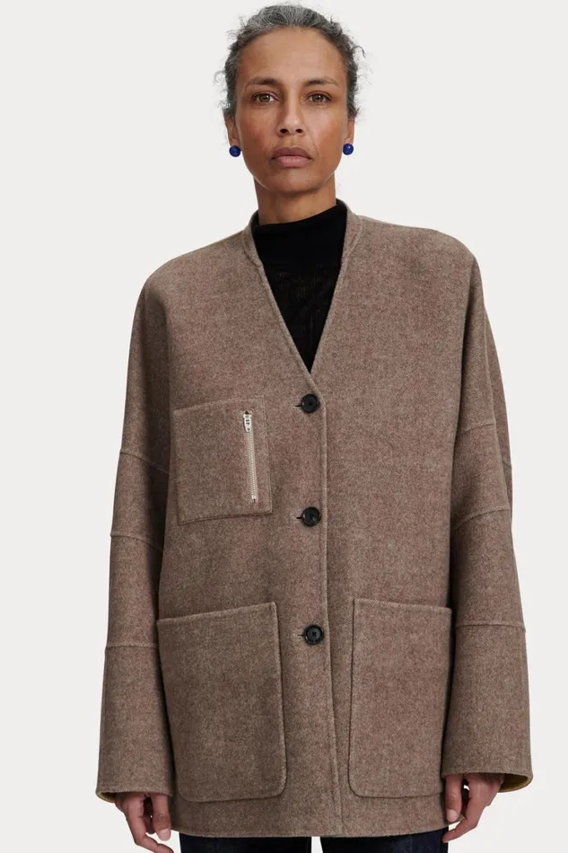 Rachel Comey Jackets Outerwear Women Canal Coat Sencha Light Brown Rachel Comey Jackets Outerwear Women Canal Coat Sencha Light Brown