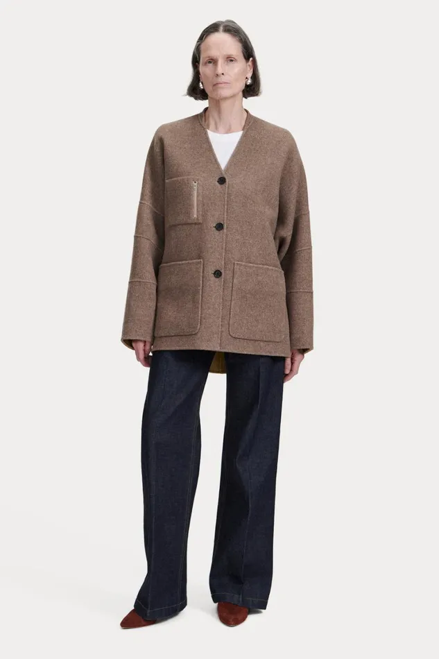 Rachel Comey Jackets Outerwear Women Canal Coat Sencha Light Brown Rachel Comey Jackets Outerwear Women Canal Coat Sencha Light Brown