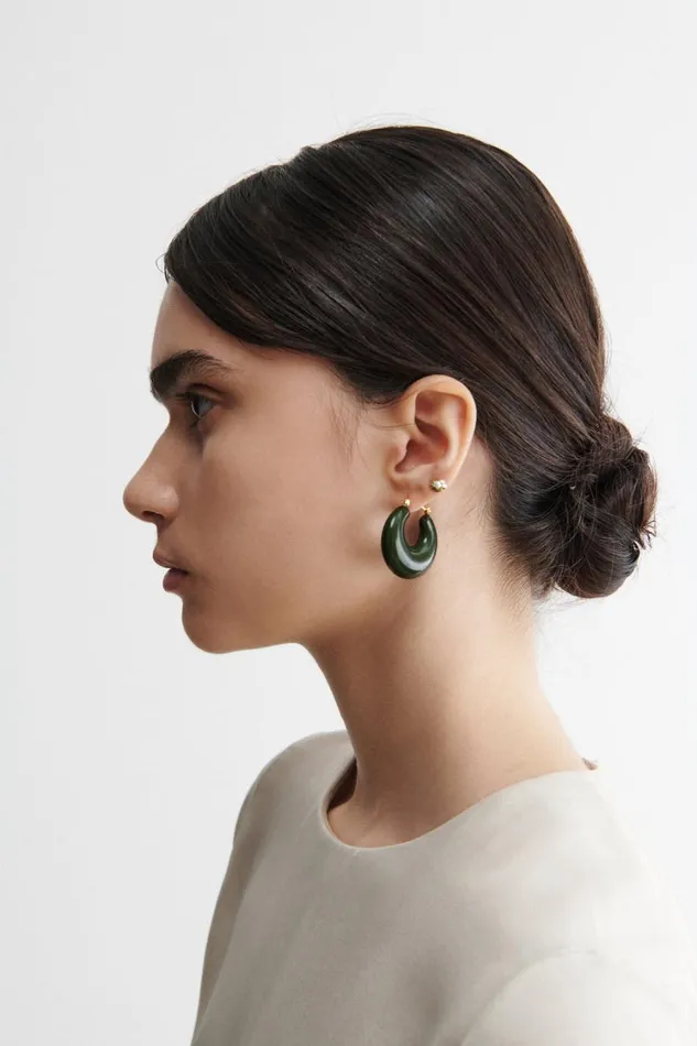 Rachel Comey Jewelry Women Grass Earring Seaweed Rachel Comey Jewelry Women Grass Earring Seaweed