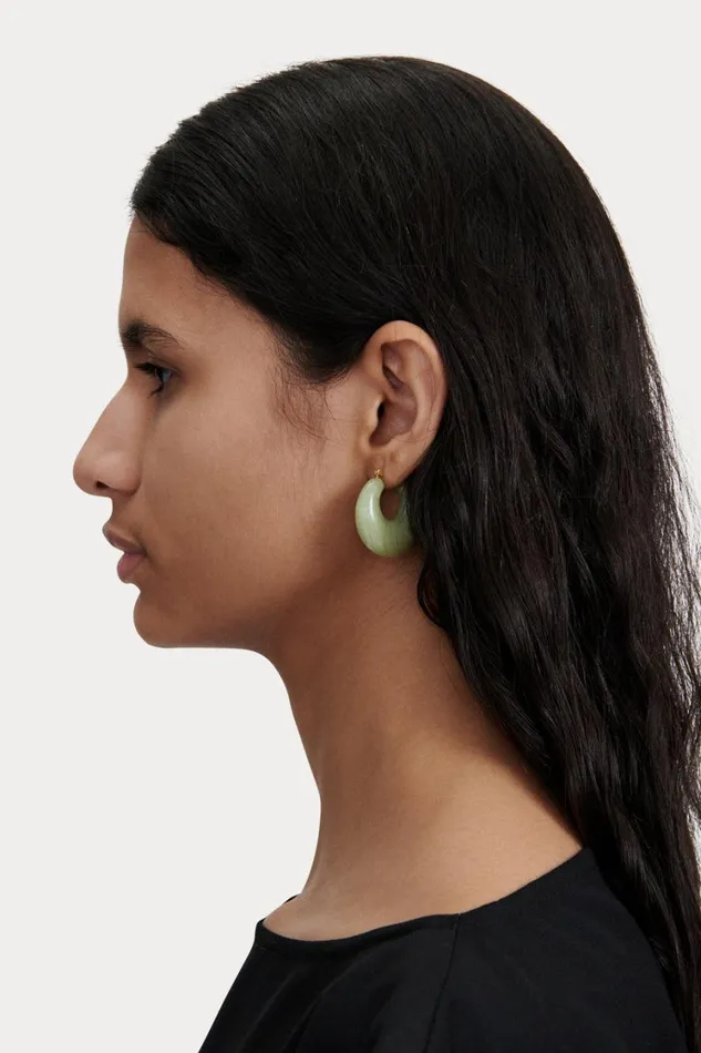Rachel Comey Jewelry Women Grass Earring Seaweed Rachel Comey Jewelry Women Grass Earring Seaweed