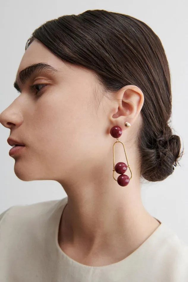 Rachel Comey Jewelry Women Orwell Earring Plum