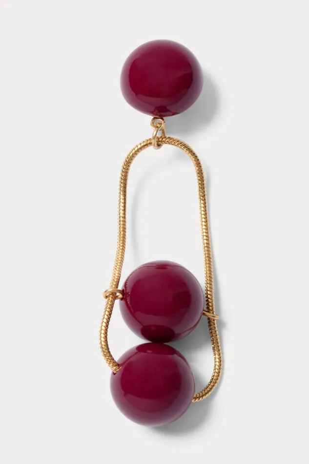 Rachel Comey Jewelry Women Orwell Earring Plum