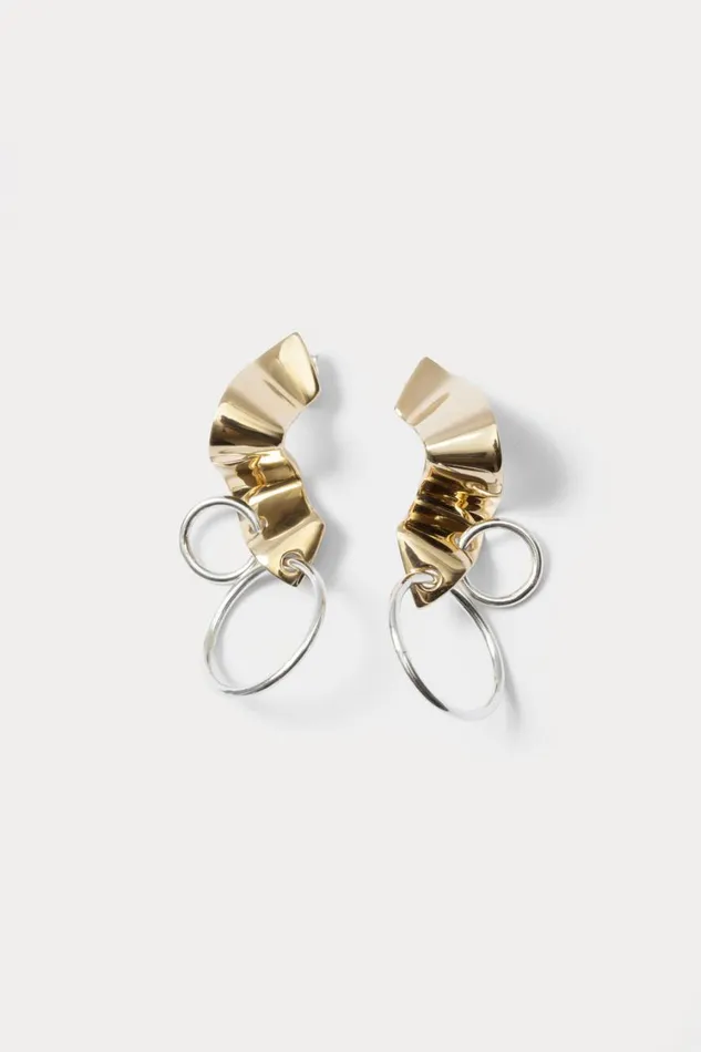 Rachel Comey Jewelry Women Quarry Elbe Loop Earring Pair Brass