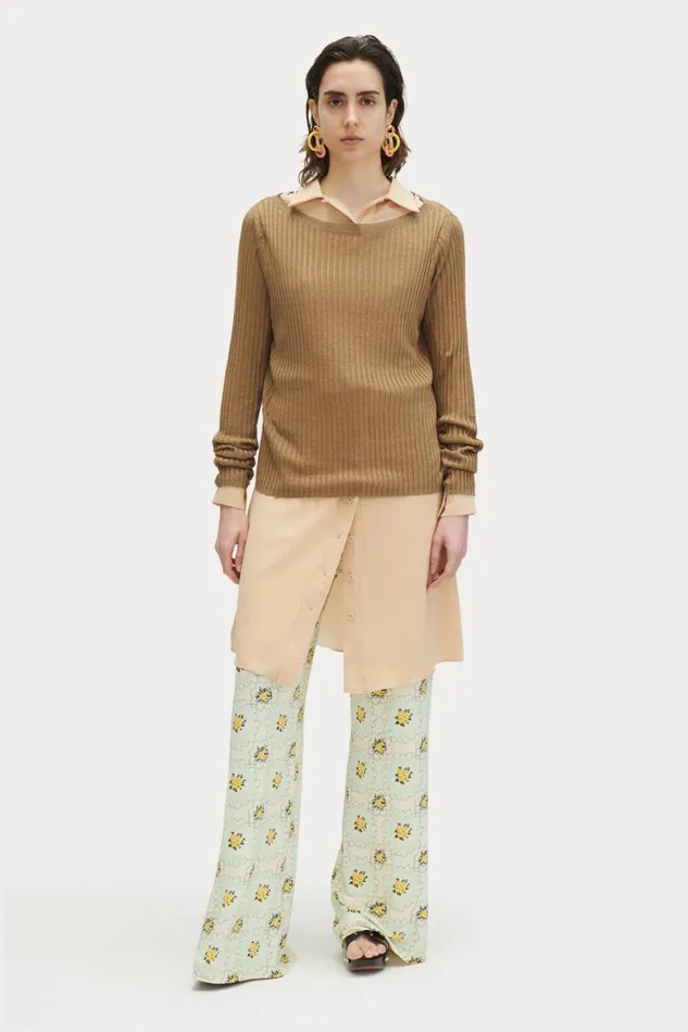 Rachel Comey Knits Women Davey Top Dark Olive Rachel Comey Knits Women Davey Top Dark Olive