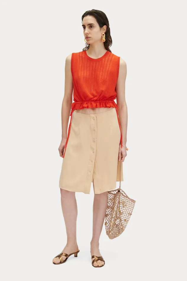 Rachel Comey Knits Women Davey Top Dark Olive Rachel Comey Knits Women Davey Top Dark Olive
