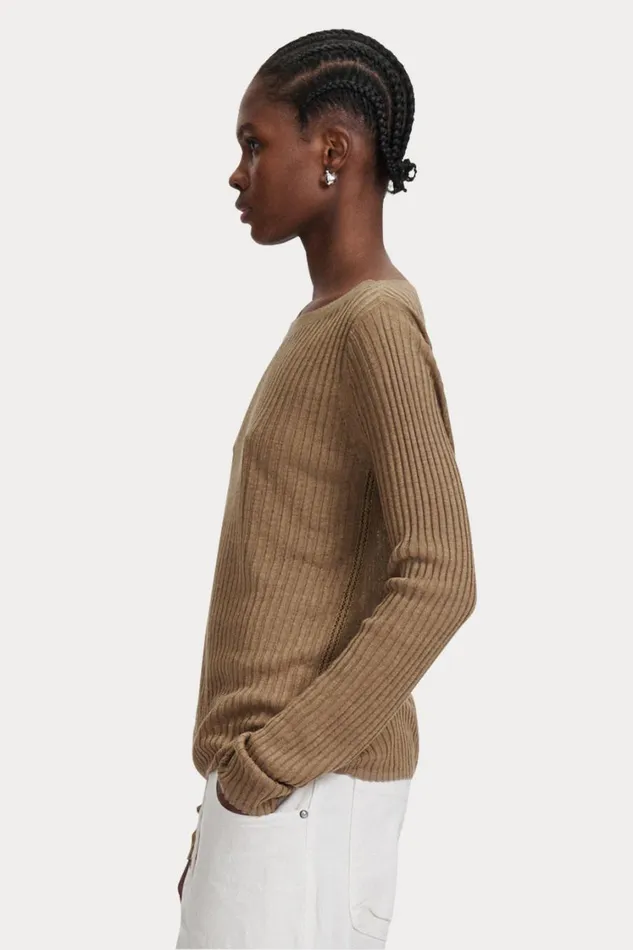Rachel Comey Knits Women Davey Top Dark Olive Rachel Comey Knits Women Davey Top Dark Olive