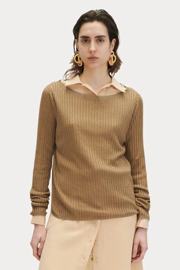 Rachel Comey Knits Women Davey Top Dark Olive Rachel Comey Knits Women Davey Top Dark Olive