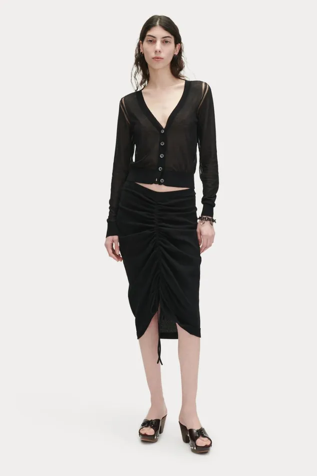 Rachel Comey Knits Women Eyre Cardigan Guava Rachel Comey Knits Women Eyre Cardigan Guava