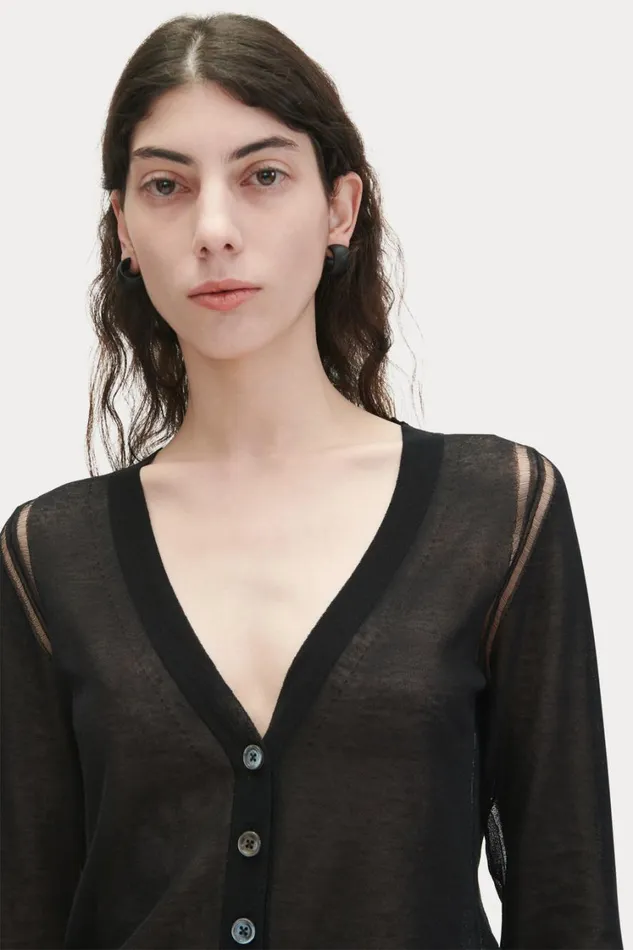 Rachel Comey Knits Women Eyre Cardigan Guava Rachel Comey Knits Women Eyre Cardigan Guava