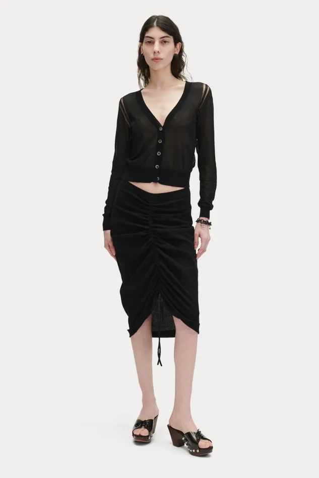 Rachel Comey Knits Women Eyre Cardigan Guava Rachel Comey Knits Women Eyre Cardigan Guava