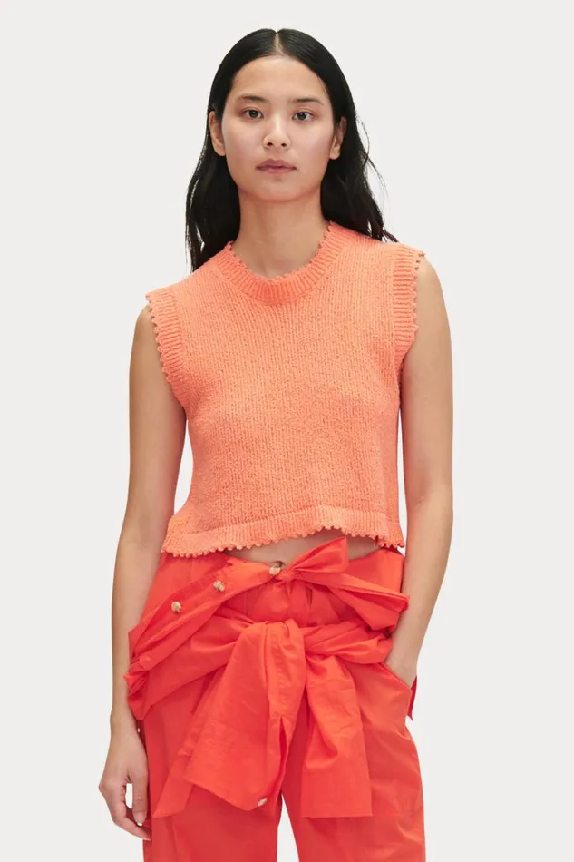 Rachel Comey Knits Women Jonas Top Melon Rachel Comey Knits Women Jonas Top Melon
