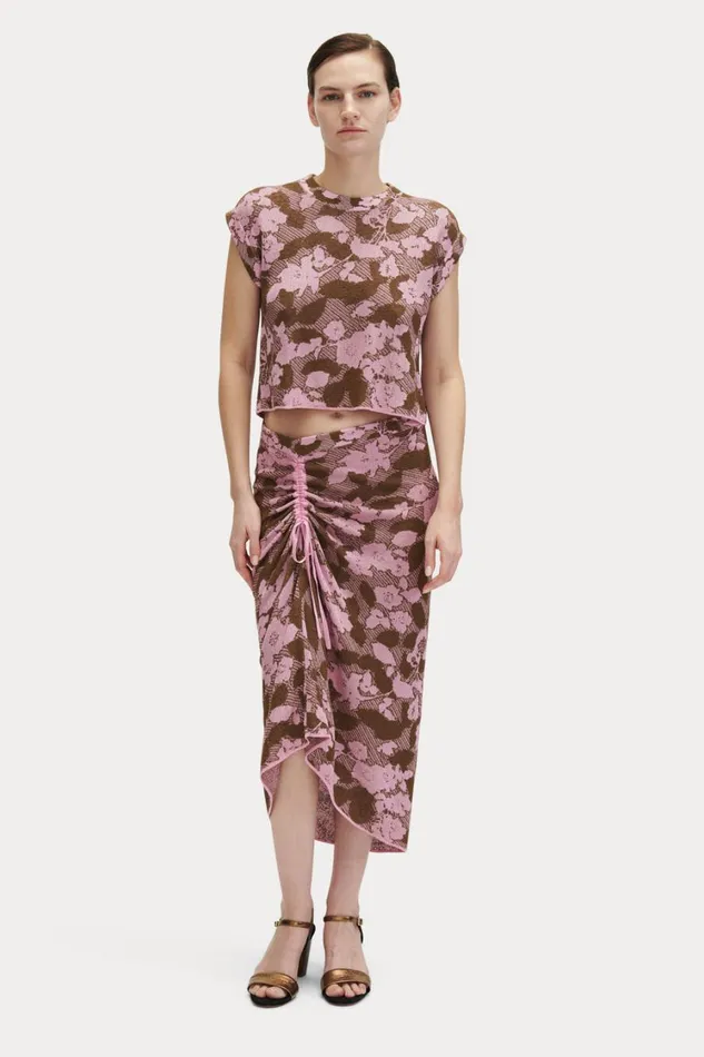 Rachel Comey Knits Women Sirsi Top Pink Multi