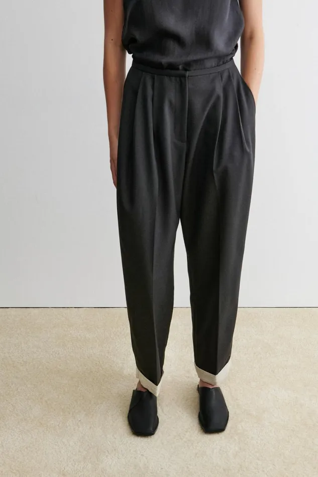 Rachel Comey Pants Women Chex Pant Black Rachel Comey Pants Women Chex Pant Black