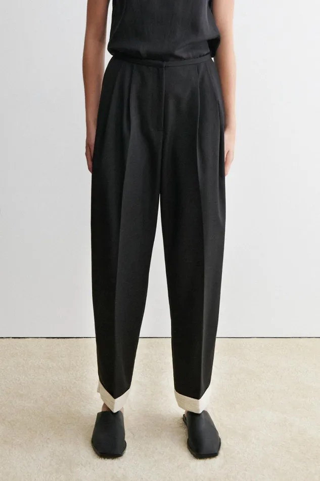 Rachel Comey Pants Women Chex Pant Black Rachel Comey Pants Women Chex Pant Black