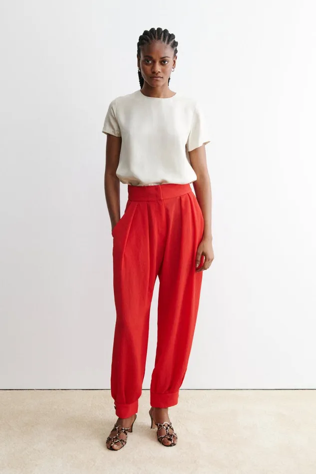 Rachel Comey Pants Women New Encino Pant Red