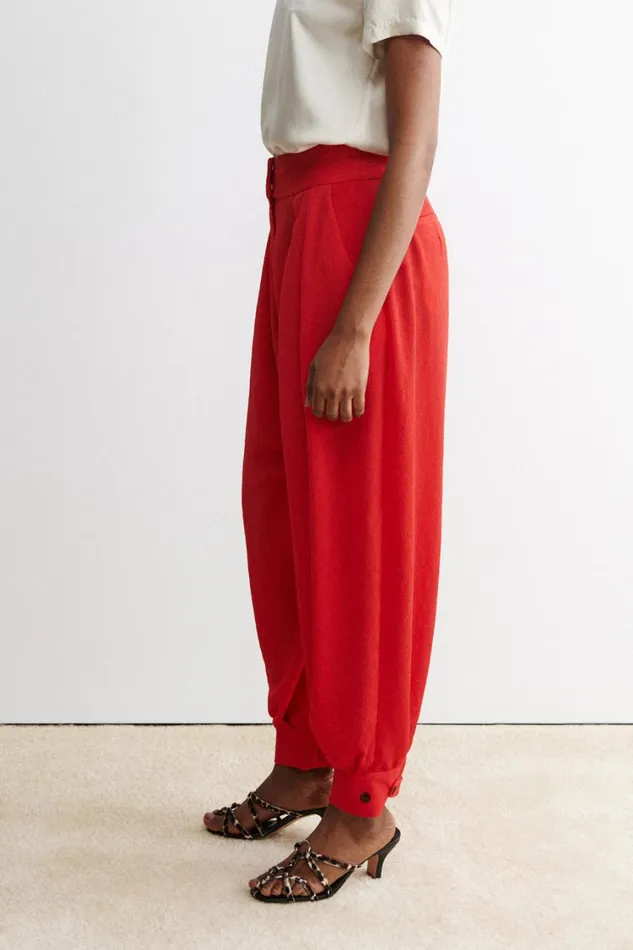 Rachel Comey Pants Women New Encino Pant Red