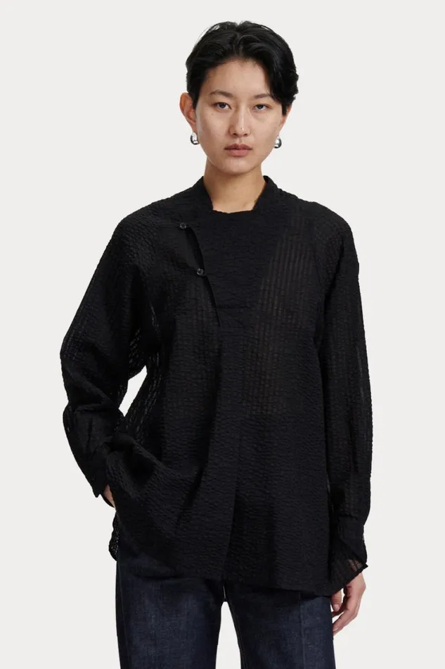 Rachel Comey Tops Women Elora Shirt Black Rachel Comey Tops Women Elora Shirt Black