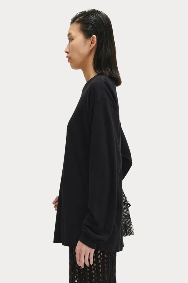 Rachel Comey Tops Women Shokan Tee Black Rachel Comey Tops Women Shokan Tee Black