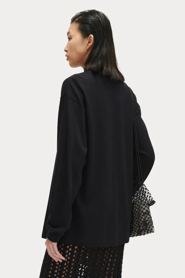 Rachel Comey Tops Women Shokan Tee Black Rachel Comey Tops Women Shokan Tee Black