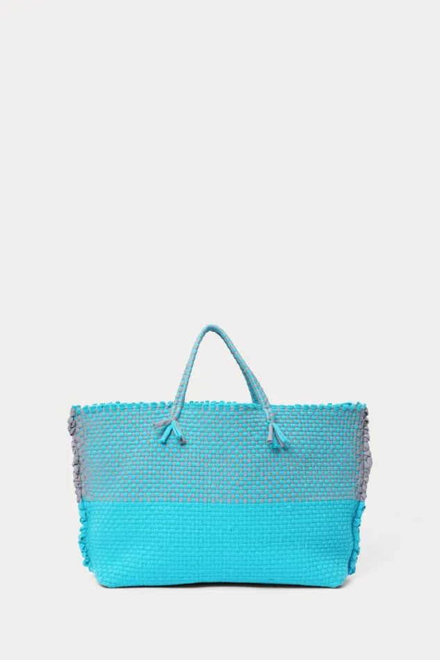 Rachel Comey Totes Women Cadiz Colorblock Tote Aqua