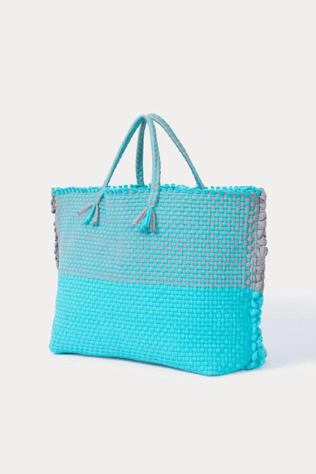 Rachel Comey Totes Women Cadiz Colorblock Tote Aqua
