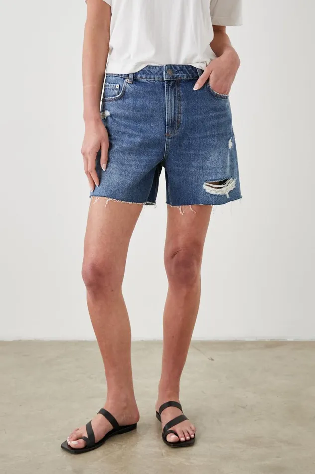 Rails Denim Women HERMOSA SHORT Riverside Distress