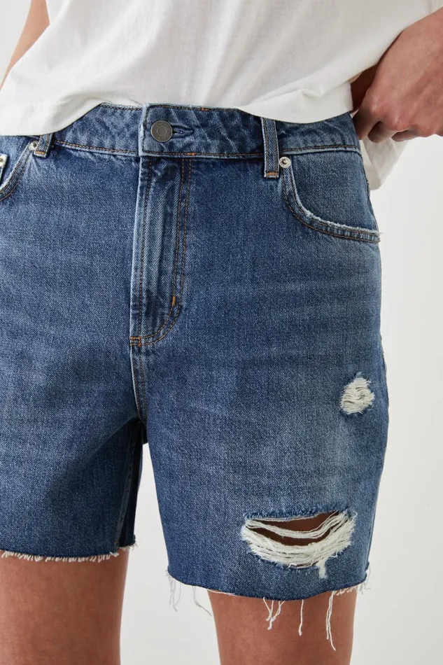 Rails Denim Women HERMOSA SHORT Riverside Distress