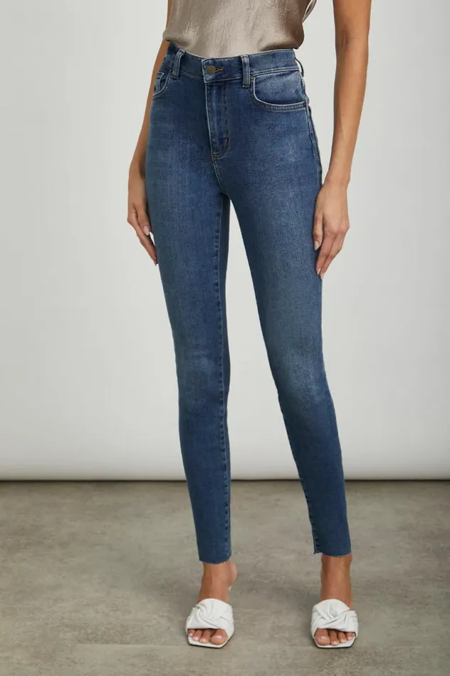 Rails Denim Women LARCHMONT SKINNY High Rise Skinny 8211 Baltic Blue