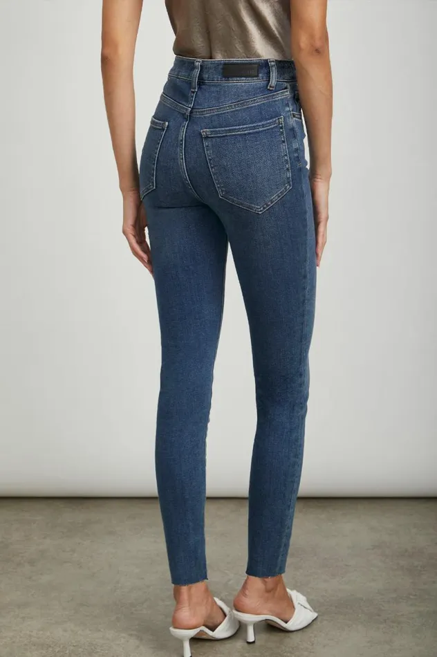 Rails Denim Women LARCHMONT SKINNY High Rise Skinny 8211 Baltic Blue
