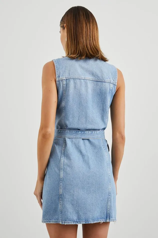 Rails Denim Women WILSHIRE DRESS Blue Dream