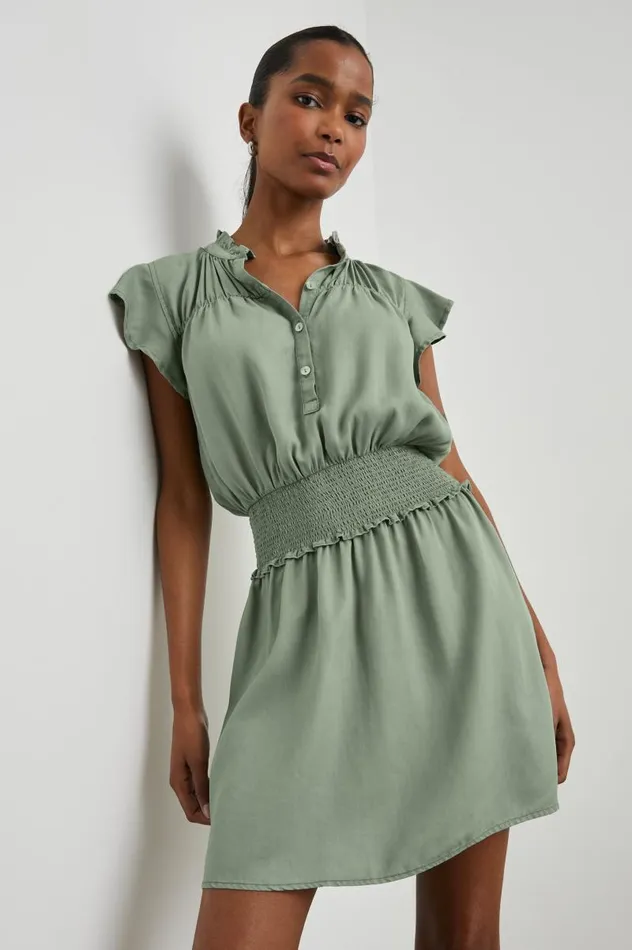 Rails Dresses and Rompers Women AMINA DRESS Sage Denim