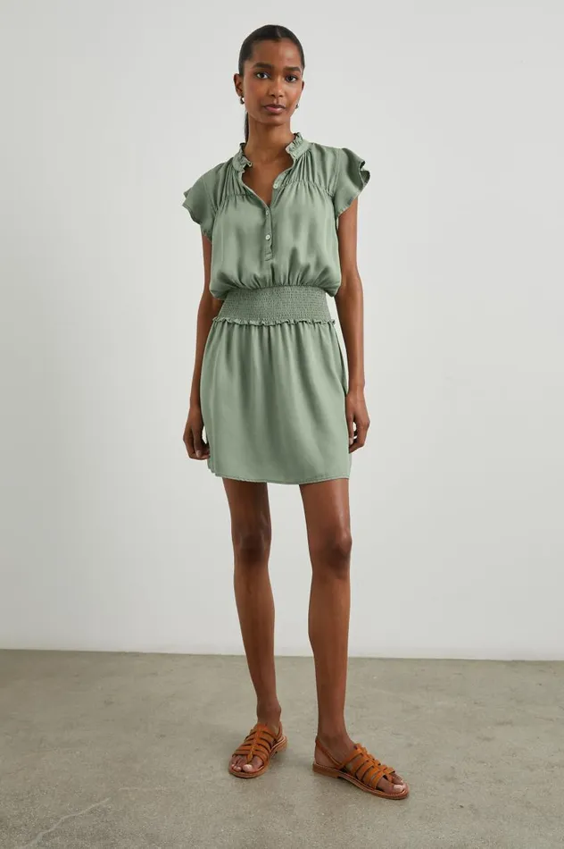 Rails Dresses and Rompers Women AMINA DRESS Sage Denim