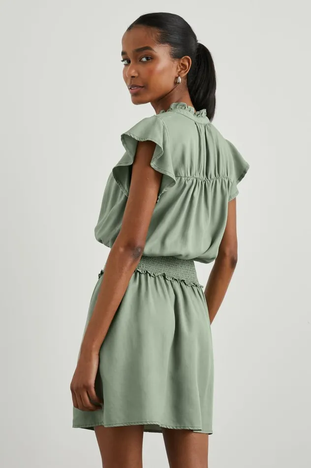 Rails Dresses and Rompers Women AMINA DRESS Sage Denim
