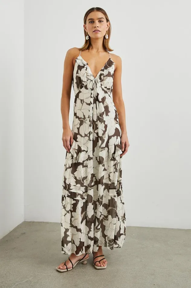 Rails Dresses and Rompers Women BOA DRESS Mocha Floral
