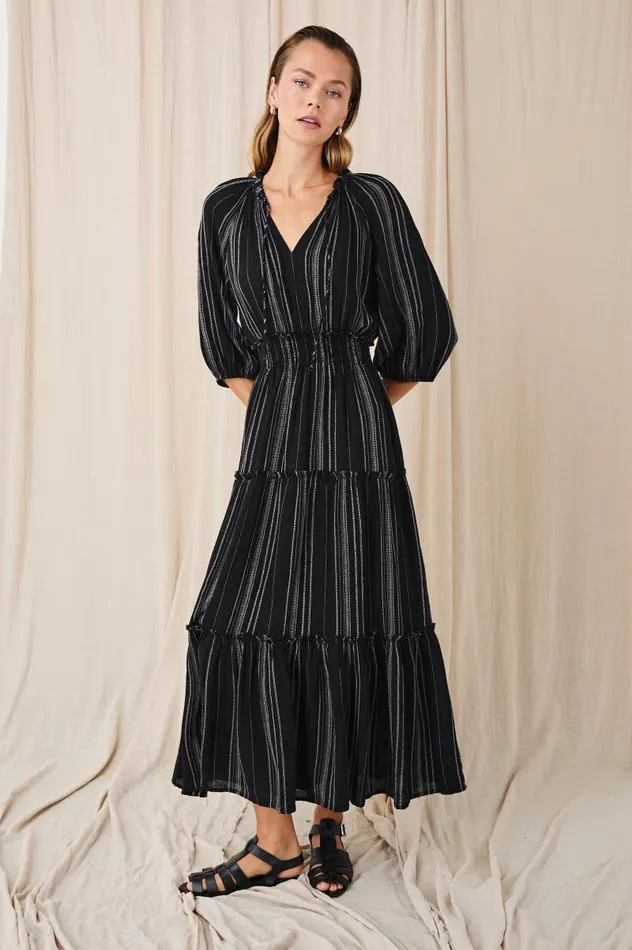 Rails Dresses and Rompers Women CATERINE DRESS Balboa Stripe