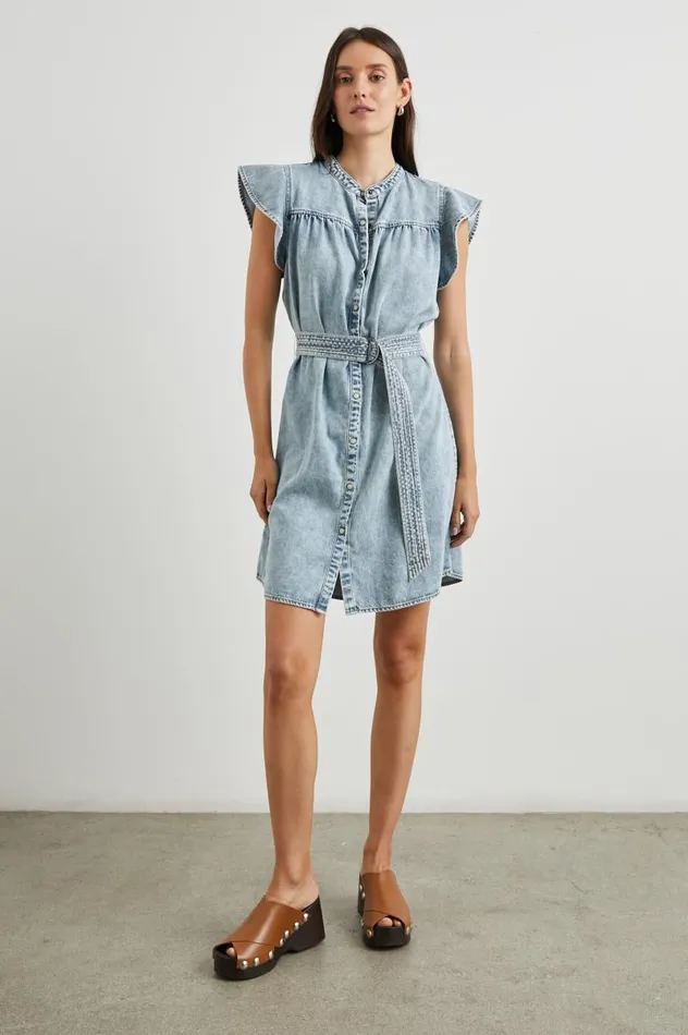 Rails Dresses and Rompers Women LETTA DRESS Faded Indigo